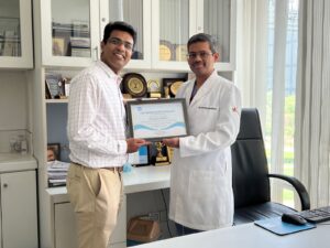 Dr. Dinesh Padole - Workshop at Medanta(Certificate)